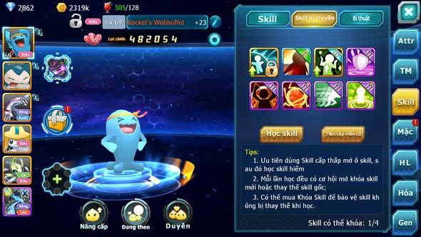 MÃ : #TTS4500 - SV 1186 - ROCKET ASH BÉ MUPX PALKIA UNVOA