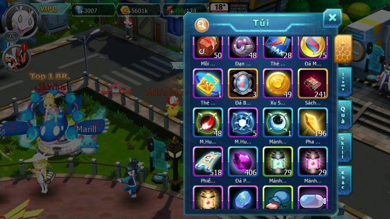 MÃ : #TTS4399 - SV1123 - PIKACHU LUNALA THẦN ĐIỆN GOODRA