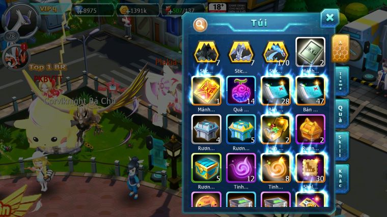 MÃ : #TTS4398 - SV 1464 - 650 SÁCH - PALKIA BÁ CHỦ BUILD KHÁ OKE MES LATI