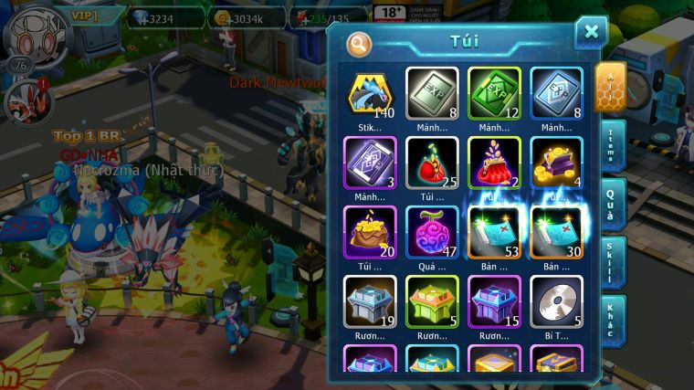 MÃ : #TTS4397 - SV 1423 - 400 SÁCH - DRAK MEW TWOX BÁ CHỦ UNVOA GROUDON GOODRA