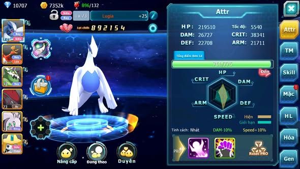 MÃ : #TTS4505 - SV 1262 -10K KC 1K SÁCH -LUGIA THẦN GIÓ HOOH TEAM BAY NGON