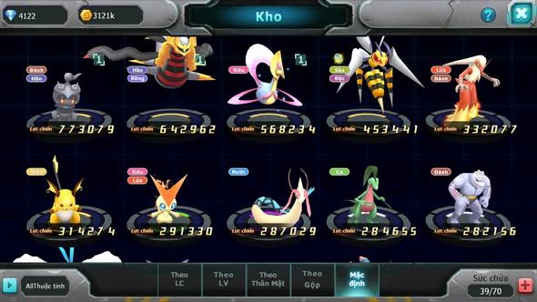 MÃ : #TTS4503 - SV 1485 - TEAM HỒN MASHODW GIRATINA VỊT BẦU