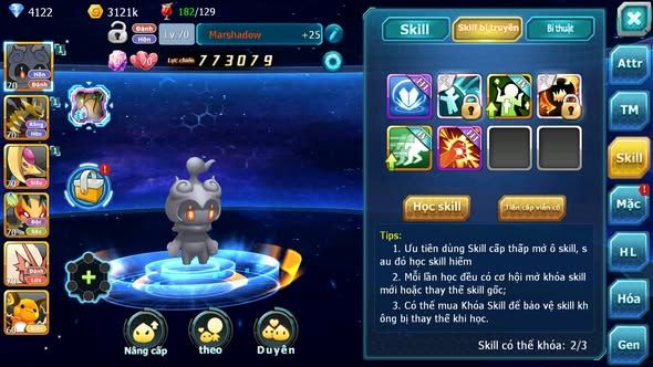 MÃ : #TTS4503 - SV 1485 - TEAM HỒN MASHODW GIRATINA VỊT BẦU