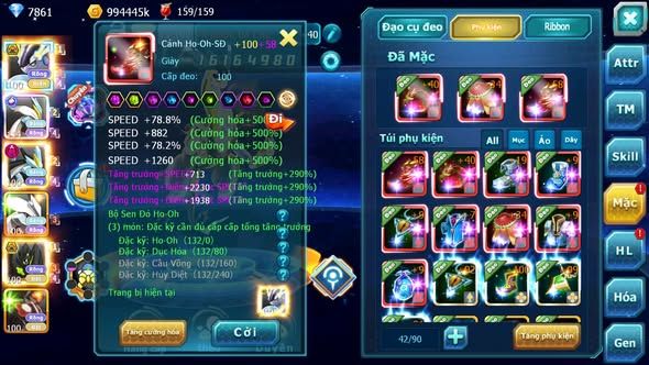 MÃ : #TTS4510 - SV 1673 - TOP10 - V15 - MIRAIDON BÁ CHỦ FULL SÉT HH - WHITE CH BLACK DYANAMX UNVOA Z100 BÁ CHỦ NHIỀU PET HT