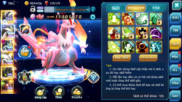 MÃ : #TTS4510 - SV 1673 - TOP10 - V15 - MIRAIDON BÁ CHỦ FULL SÉT HH - WHITE CH BLACK DYANAMX UNVOA Z100 BÁ CHỦ NHIỀU PET HT