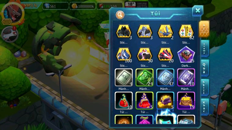 MÃ : #TTS4511 - SV1673 - TOP 23 - V14 - BLACK CỘNG HƯỞNG HOOH DYNAMAX WHITE BÁ CHỦ BTAA BC YVETAL BC THẦN GIÓ BC QVLD BC CAPWJLATI BÁ CHỦ