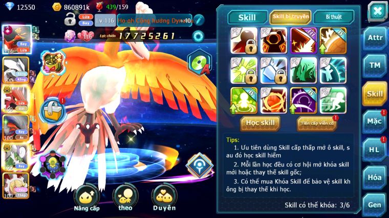 MÃ : #TTS4521 - SV 1599 - TOP 41 - V12 - HOOH CH DYNAMAX BUILD CỰC NGON FULL TRỤ - CÓ SÉT SS  UNVOA QVLD BC YVETAL THẦN GIÓ BC NHIỀU PET HT