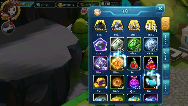 MÃ : #TTS4521 - SV 1599 - TOP 41 - V12 - HOOH CH DYNAMAX BUILD CỰC NGON FULL TRỤ - CÓ SÉT SS  UNVOA QVLD BC YVETAL THẦN GIÓ BC NHIỀU PET HT