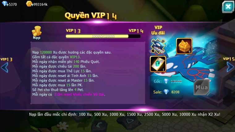 MÃ : #TTS4534 - SV 711 - TOP18 V13 - HOOH DYNAMAX HOOPA BÁ CHỦ UNVOA WB BC THẦN GIÓ BC DIANCE BC PALKIA BC CẶP LATI BC