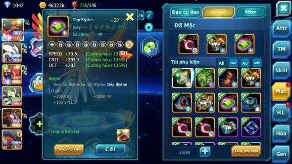 MÃ : #TTS4531 - SV 1350 - HOOH UNVOA GROUDON CELEBI ZEVIL YVETAL LUGIA GOODRA