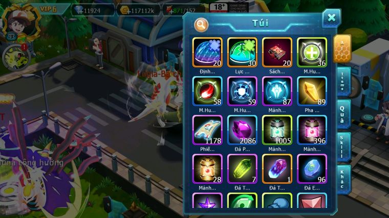 MÃ : #TTS4539 - SV 1519 - V6 - 12K KC - MEW GIÁP BÁ CHỦ HOOH CẶP LATI BC LUGIA BC NHIỀU PET HT