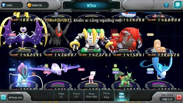 MÃ : #TTS4549 - SV 1677 - V6 - HOOH BÁ CHỦ YVETAL THẦN GIÓ BC DRAK HOOH NHIỀU PET HT