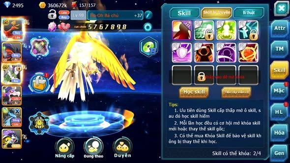 MÃ : #TTS4549 - SV 1677 - V6 - HOOH BÁ CHỦ YVETAL THẦN GIÓ BC DRAK HOOH NHIỀU PET HT