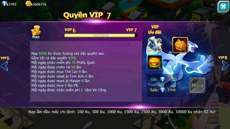 MÃ : #TTS4549 - SV 1677 - V6 - HOOH BÁ CHỦ YVETAL THẦN GIÓ BC DRAK HOOH NHIỀU PET HT