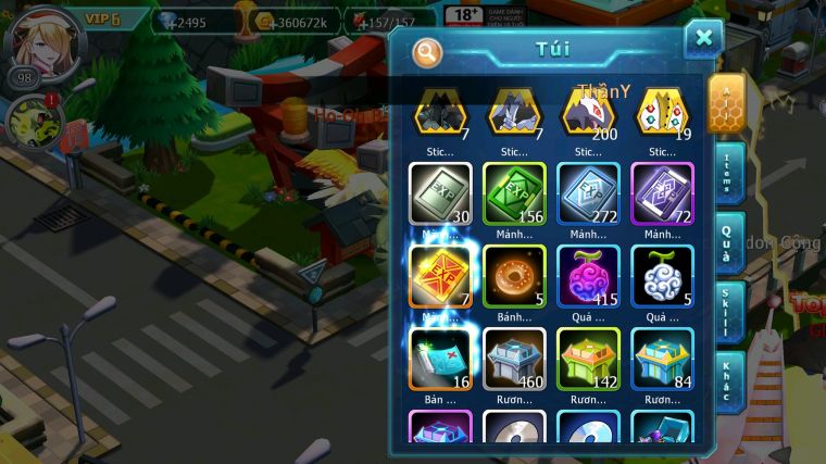 MÃ : #TTS4549 - SV 1677 - V6 - HOOH BÁ CHỦ YVETAL THẦN GIÓ BC DRAK HOOH NHIỀU PET HT