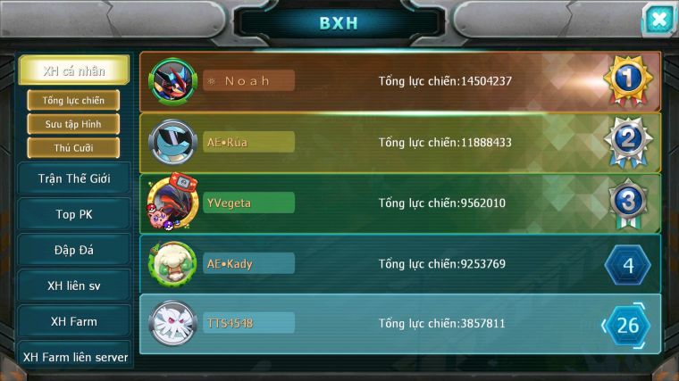 MÃ : #TTS4548 - SV 1781 - TOP26 - 481 SÁCH - UNVOA MES MEW GIÁP LUGIA NHIỀU PET HT