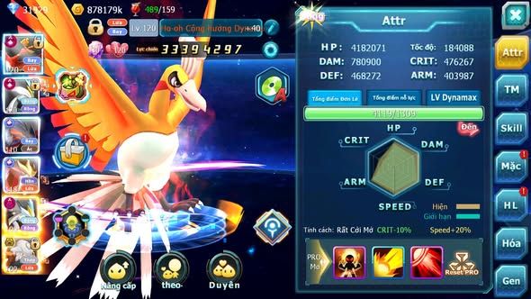 MÃ : #TTS4555 - SV 1339 - TOP5 - V15 - HOOH CH DYNAMAX WHITE CH DYNAMAX YVETAL CH SƯ TỬ CH BLACK DYNAAMX QUÁ NGON