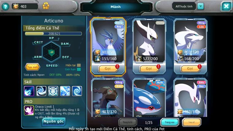 MÃ : #TTS4555 - SV 1339 - TOP5 - V15 - HOOH CH DYNAMAX WHITE CH DYNAMAX YVETAL CH SƯ TỬ CH BLACK DYNAAMX QUÁ NGON