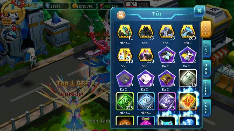 MÃ : #TTS4555 - SV 1339 - TOP5 - V15 - HOOH CH DYNAMAX WHITE CH DYNAMAX YVETAL CH SƯ TỬ CH BLACK DYNAAMX QUÁ NGON