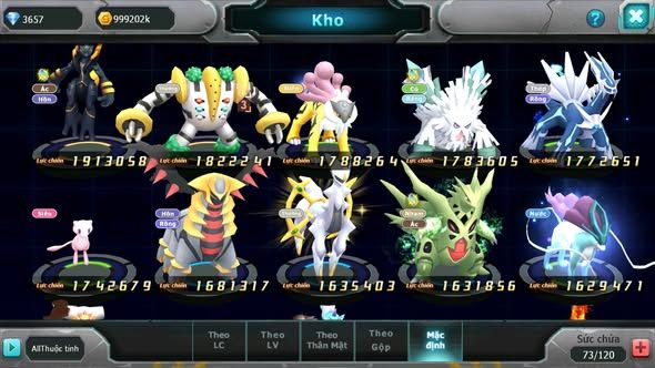 MÃ : #TTS4560 - SV 1585 - V9 - 290 SÁCH - HOOH BÁ CHỦ CẶP CÁ BÁ CHỦ DIANCIE BC TAPU FINI BC UNVOA PALKIA BC QVLD BC NHIỀU PET HT