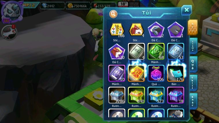 MÃ : #TTS4559 - SV 1541 - TOP 44 - V12 - DIANCIE CH DYANAMX FULL HH PALKIA BC TAPU FINI BC XERM BC NHIỀU PET HT