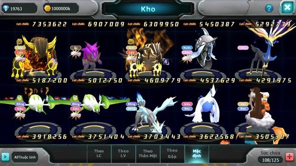 MÃ : #TTS4556 - SV 1243 - V15 - TOP32 - HOOH CH DYNAMAX UNVOA WB BC PALKIA BC DIANCIE BC KYOGRE BC