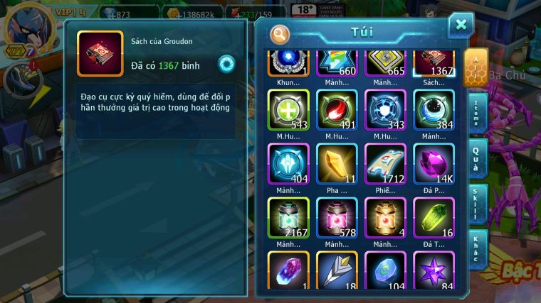 MÃ : #TTS4565 - SV 1374 - V14 - 1367 SÁCH - HOOH CH DYNAMAX VUA KIẾM BÁ CHỦ TAPU FINI BÁ CHỦ XERM BÁ CHỦ QVLD BC NHIỀU PET HT