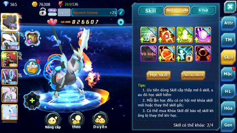 MÃ : #TTS4570 - SV 1423 -V1 -  DRAK MEW TWO BÁ CHỦ UNVOA GROUDON