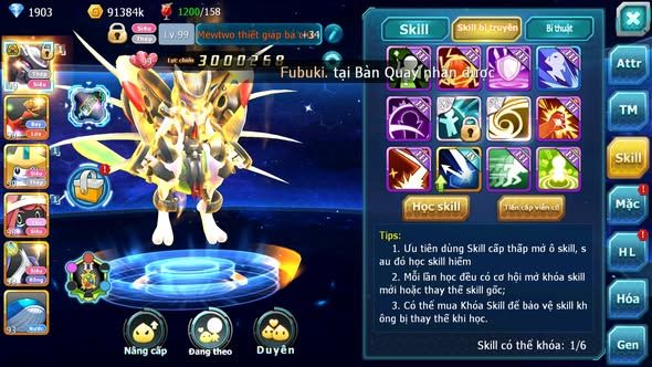 MÃ : #TTS4568 - SV 1531 - MEW GIÁP BÁ CHỦ HOOH  JIRACHI TAPU LELE NHIỀU PET HT