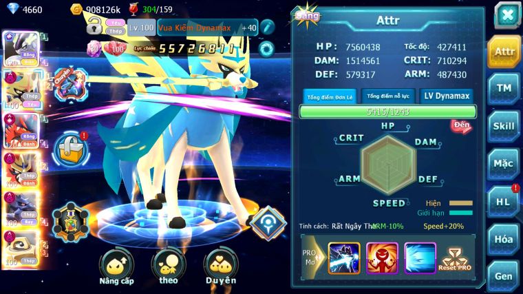 MÃ : #TTS4567 - SV 1470 - TOP1 -2 CHAM CỨNG - V20 - CẶP RỒNG CỘNG HƯỞNG CẶP CHÓ DYNAMAX METAL DYANAMX CHIM SẮT DYNAAMX HOOH CH DYNAMAX ARC THÉP - SÁNG THẾ DYNAMAX