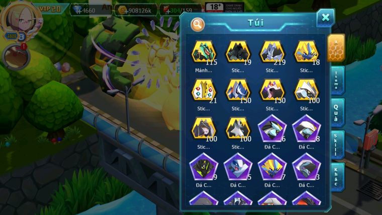 MÃ : #TTS4567 - SV 1470 - TOP1 -2 CHAM CỨNG - V20 - CẶP RỒNG CỘNG HƯỞNG CẶP CHÓ DYNAMAX METAL DYANAMX CHIM SẮT DYNAAMX HOOH CH DYNAMAX ARC THÉP - SÁNG THẾ DYNAMAX