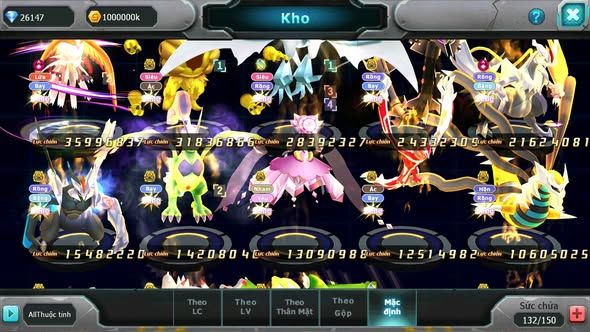 MÃ : #TTS4576 - SV 454 - TOP 6 - V15 - HOOH CH DYNAMAX HOOPA BÁ CHỦ MEGA NEC NHIỀU PET BÁ CHỦ NGON