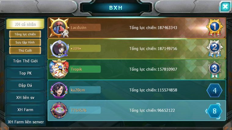 MÃ : #TTS4576 - SV 454 - TOP 6 - V15 - HOOH CH DYNAMAX HOOPA BÁ CHỦ MEGA NEC NHIỀU PET BÁ CHỦ NGON