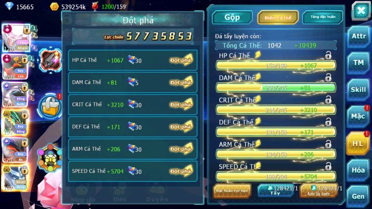 MÃ : #TTS4575 - SV207 - TOP3 - DIANCIE CH DYANAMX HOOH CH DYNAMAX PALKIA CH RAYQUAZA BC YVETAL CH NHIỀU PET BÁ CHỦ NGON