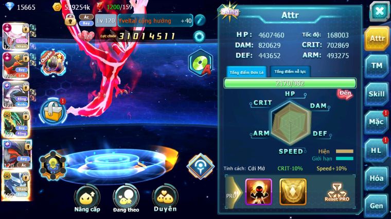 MÃ : #TTS4575 - SV207 - TOP3 - DIANCIE CH DYANAMX HOOH CH DYNAMAX PALKIA CH RAYQUAZA BC YVETAL CH NHIỀU PET BÁ CHỦ NGON