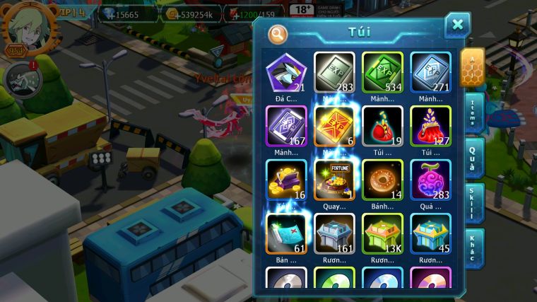 MÃ : #TTS4575 - SV207 - TOP3 - DIANCIE CH DYANAMX HOOH CH DYNAMAX PALKIA CH RAYQUAZA BC YVETAL CH NHIỀU PET BÁ CHỦ NGON