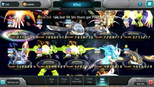 MÃ : #TTS4584 - SV 1304 - V10 - HOOH CH DYNAMAX YVETAL BC QVBC BC MEW GIÁP BC THẦN GIÓ BC CẶP LATI BC