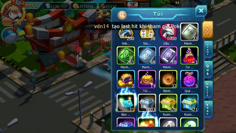 MÃ : #TTS4582 - SV 1756 - TOP 25 - V12 - UNVOA WB BÁ CHỦ CẶP LATI BÁ CHỦ ĐUA TOP QUÁ NGON