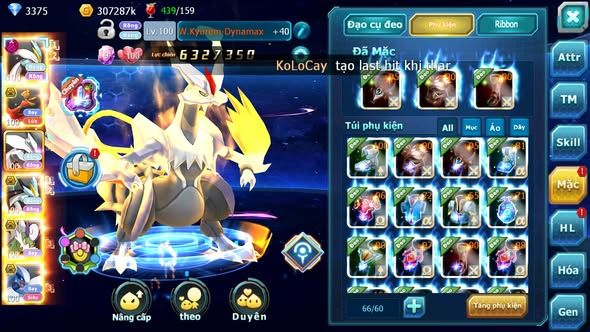 MÃ : #TTS4580 - SV 1420 - V12 - WHITE DYANAMX HOOH BC UNVOA BLACK BC THẦN GIÓ BC LUGIA BC  CẶP LATI BC NHIỀU PET HT