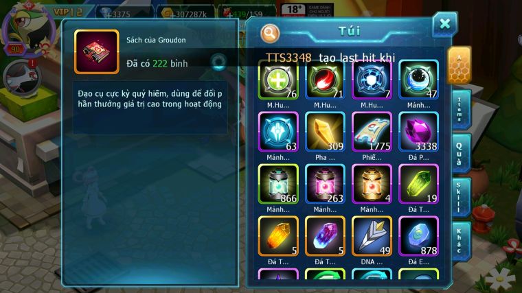 MÃ : #TTS4580 - SV 1420 - V12 - WHITE DYANAMX HOOH BC UNVOA BLACK BC THẦN GIÓ BC LUGIA BC  CẶP LATI BC NHIỀU PET HT