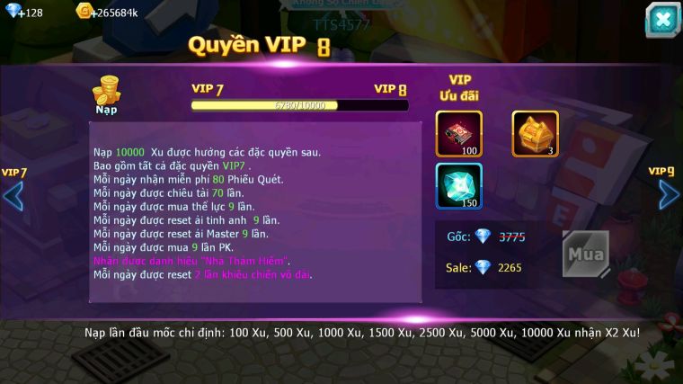 MÃ : #TTS4577 - SV 1729 - V7 - UNVOA DRAK HOOH CẶP LATI BÁ CHỦ HOOH QVBC THẦN GIÓ GROUDON