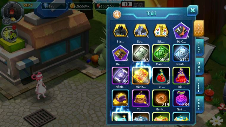 MÃ : #TTS4577 - SV 1729 - V7 - UNVOA DRAK HOOH CẶP LATI BÁ CHỦ HOOH QVBC THẦN GIÓ GROUDON