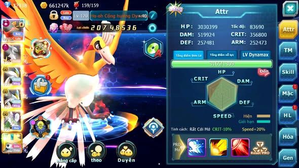 MÃ : #TTS4586 - SV 1558 - TOP 21 - V12 - 33K KC - HOOH CH DYNAMAX FULL SS ARC DYNAMAX ( SẮP LÊN ĐƯỢC THÉP ) WB BC CẶP LATI BC NGON