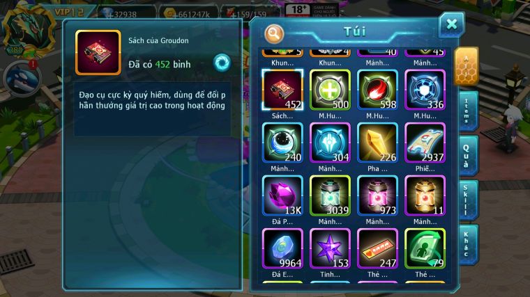 MÃ : #TTS4586 - SV 1558 - TOP 21 - V12 - 33K KC - HOOH CH DYNAMAX FULL SS ARC DYNAMAX ( SẮP LÊN ĐƯỢC THÉP ) WB BC CẶP LATI BC NGON