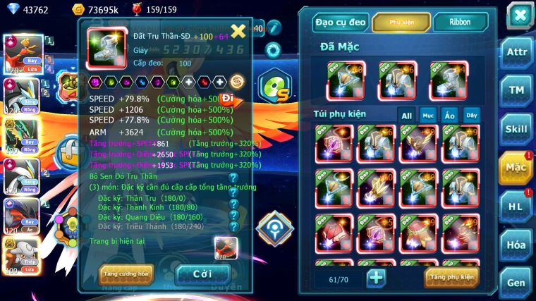 MÃ : #TTS4593 - SV 1012 - TOP 6 - 1K9 SÁCH - HOOH CH DYNAMAX LC KHỦNG BW CH DYNAMAX RAYQUAZA BC YVETAL CH NHIỀU PET BC NGON