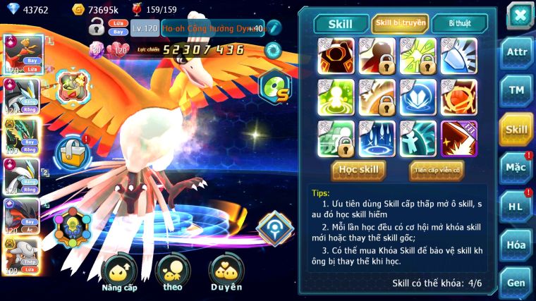 MÃ : #TTS4593 - SV 1012 - TOP 6 - 1K9 SÁCH - HOOH CH DYNAMAX LC KHỦNG BW CH DYNAMAX RAYQUAZA BC YVETAL CH NHIỀU PET BC NGON