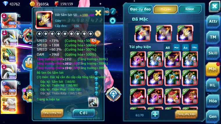 MÃ : #TTS4593 - SV 1012 - TOP 6 - 1K9 SÁCH - HOOH CH DYNAMAX LC KHỦNG BW CH DYNAMAX RAYQUAZA BC YVETAL CH NHIỀU PET BC NGON