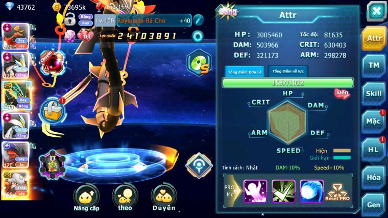 MÃ : #TTS4593 - SV 1012 - TOP 6 - 1K9 SÁCH - HOOH CH DYNAMAX LC KHỦNG BW CH DYNAMAX RAYQUAZA BC YVETAL CH NHIỀU PET BC NGON