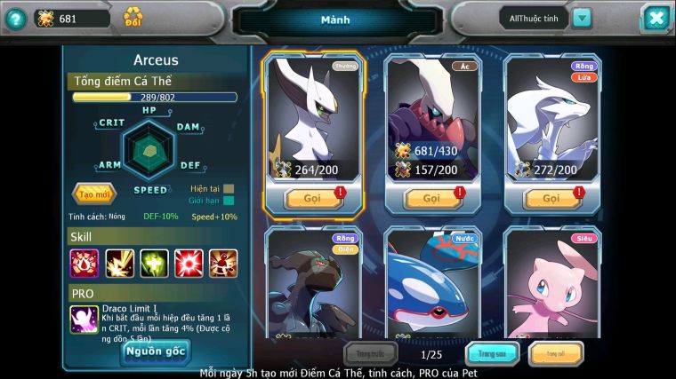 MÃ : #TTS4593 - SV 1012 - TOP 6 - 1K9 SÁCH - HOOH CH DYNAMAX LC KHỦNG BW CH DYNAMAX RAYQUAZA BC YVETAL CH NHIỀU PET BC NGON