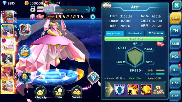 MÃ : #TTS4600 - SV 968 - V14 - TOP12 - 2K3 SÁCH - HOOH CH DYNAMA CẶP CÚN DIANCIE DYNAMAX ARC DYNAMAX NHIỀU PET BÁ CHỦ NGON